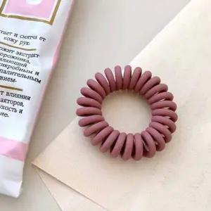 버건디 헤어끈 머리끈 머리헤어밴드 스프링