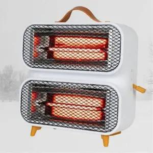 대우 2단 미니 전기 히터 가벼운 사무실 발난로 따듯한 미니사이즈