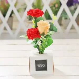 카네이션플라워박스 비누꽃 어버이날 꽃다발 레드