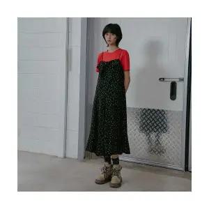 [LAP] 플라워 프린트 롱 나시 원피스 AS1WO260 944664