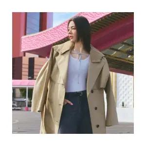 [LAP] 탈착 후디 오버핏 트렌치 코트 AQ1WC261 944602