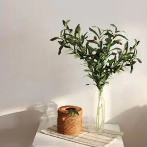 올리브조화 올리브 나무 조화 가지 대형/나뭇잎 식물 소품 100cm