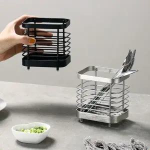 주방 수납 수저통 홀더 가정용 젓가락 정리 소형