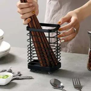 주방 수납 수저통 홀더 대 젓가락통 숟가락젓가락통