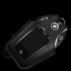 BMW7 디스플레이 가죽 키 케이스 열쇠지갑 BMW키지갑 가죽 선물용 케이스