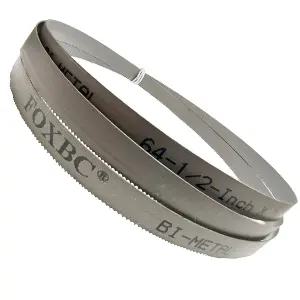 FOXBC 64-1/2인치 금속 절단 밴소 블레이드 14 TPI X 1/2인치 0.02인치는 대부분의 6인치 x 4인치 밴드