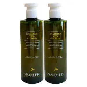 맥스클리닉 히알루론 비타 오일폼 310ml 2개 / 써클