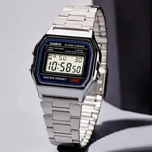 [셀러허브 패션]카시오 A158WA-1 공용 메탈 빈티지 디지털 전자시계 (10363309A)