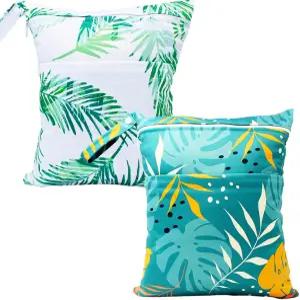 수영복 여행 해변 수영장 목욕 기저귀 더러운 요가 체육관 의류 세면도구를 위한 방수 재사용 가능한 습식