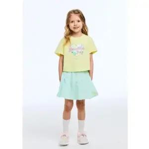 [갤러리아] 러블리크롭티 스커트팬츠 세트 (QATS16631/QASK09631)_옐로우