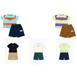 [갤러리아] 베네통키즈G  웨이브_그래픽 티셔츠 세트(5컬러) QASE01541/QASE02541