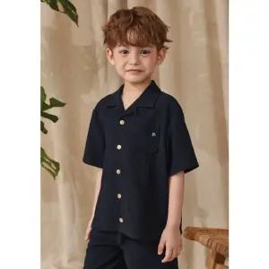 [갤러리아] 빈(BEEN) BA21BL01DN 네이비 리조트 시어서커 셔츠