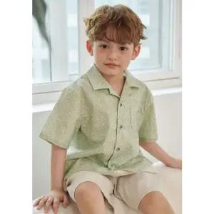 [갤러리아] 빈(BEEN) BA21BL04LK 카키 프린트 셔츠 블라우스