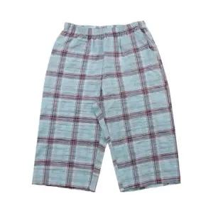 [갤러리아] [비비안][남]시원하고 가벼운 선염체크 7부 면파자마 EZ2972B/BL