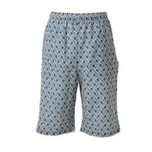 [갤러리아] 남}와코루 달라붙지 않는 시원한 냉감 요루 기하패턴 홈웨어[WPA888MP/BU]