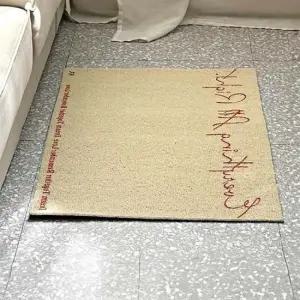 발매트 매트 현관 미끄럼방지 레드 카페입구매트