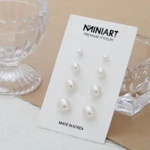 은침귀걸이 92.5 SILVER 천연 담수 진주 귀걸이 4종 택1