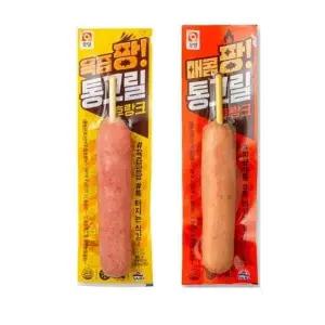 국내산 돈육 육즙팡 통그릴 후랑크 70g 20개 소세지