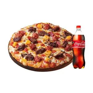 (도미노피자) (오리지널) K-Rib&치즈 L + 콜라 1.25L