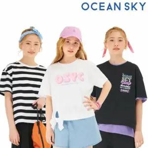 [보리보리/오션스카이]여아 반팔티 9900원 균일가 24종 모음전