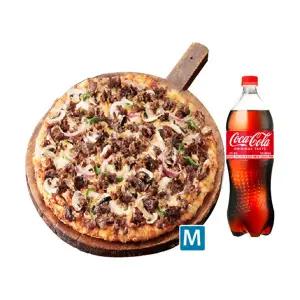 (도미노피자) (오리지널)리얼불고기 피자 M + 콜라1.25L