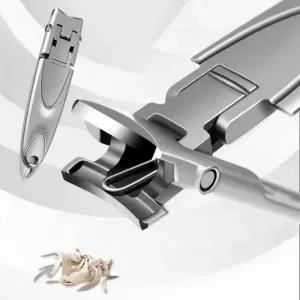 고급 휴대용 슬림 스텐 손톱깎이 손톱 발톱 위생 정리