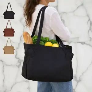 CCB4220여성 일상용 접이식 보부상 둥근 어깨 토트백