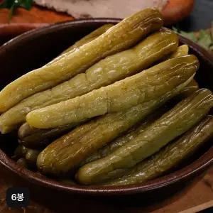 [NS홈쇼핑]이효진의 국내산 통오이지 500g*6봉[35753967]