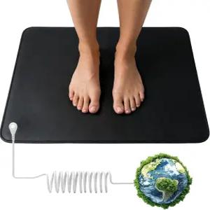 베어어스 접지 매트 ？ 책상 침대 바닥용 휴식 및 휴식을 위한 전도성 웰니스 미끄럼 방지 내구성 간편한