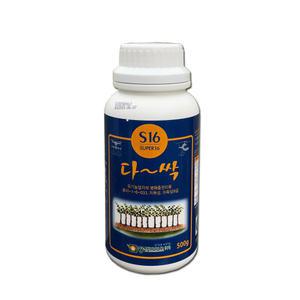 다싹500g 감나무 딸기 고추 마늘 양파 배추 상추 오이 토마토 복숭아 쪽파 벼 콩 진딧물 탄저병 응애 흑색썩음균핵병 잿빛곰팡이병 노균병 무름병 흰가루병 잎도열병 퇴치 약