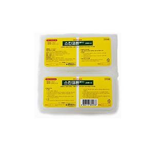 스킨코튼 플러스 알파 100매 소독솜 알콜솜 알콜스왑 성광제약 25매x4통 퍼슨