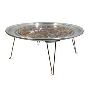 전통 양은 밥상 특대 42cm 왕대 50cm 양은상 라면상 1인 2인 원형 알루미늄 상