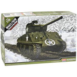 조립 M4A3 76W 발지전투 13500 프라모델 아카데미과학 정품