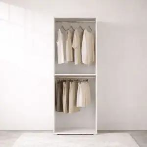 비드가 2단 짧은옷장 드레스룸 DF636436