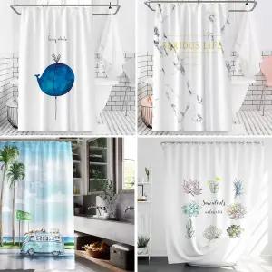 샤워커튼 & 샤워가운 2025년 최신상 최고급패브릭 33종모음