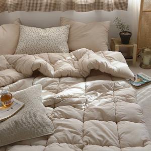 [에이트룸]60수 아사 순면 워싱 차렵이불 S/Q