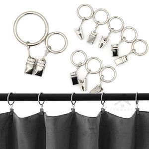 커튼링 집게 소8P 대6P 집게링 샤워커튼 고리 클립