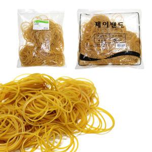 하나제이 대용량 고무밴드 노란 고무줄