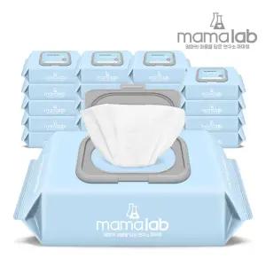 마마랩 아기물티슈 오리지널 80매 캡형X20팩