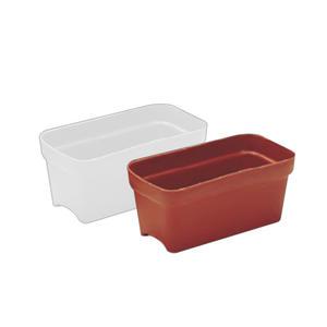 슬로시 초화 미니 직사각 플라스틱 텃밭화분