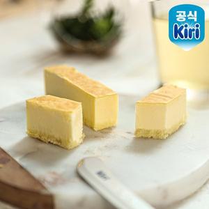 [끼리] 리얼 스틱 치즈케익 플레인 30g 12개 (냉동) / 조각케익 아이 간식 디저트 치즈바