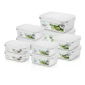 [글라스락] 클래식 화이트에디션 10종 세트