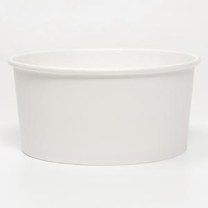 해피팩 1500 무지컵 일회용 샐러드 비빔밥 다용도 종이용기 1박스 300개