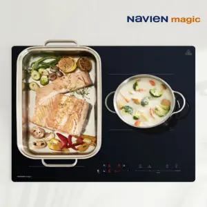 나비엔매직 빌트인 3구 올 인덕션 IH 전기레인지 전기쿡탑 와이드 플렉스존