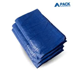 타포린 방수천막 공사용 자재덮개 바람막이 방수포 일반지 10 x 10m