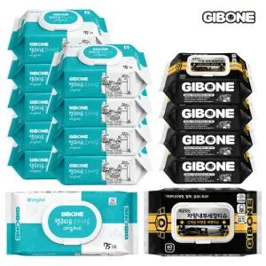 [기본에] 행주티슈 오리지널 10팩+ 차량 내부 세정티슈 5팩