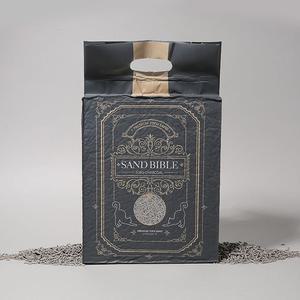 샌드바이블 두부모래 초극세입자 1.5mm 참숯 7Lx6개