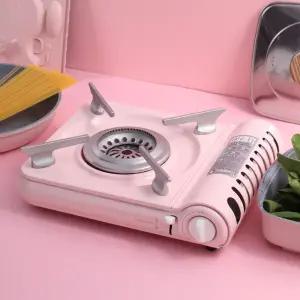 핑크블로썸 가스버너 러블리 감성캠핑 휴대용가스버너 고화력 썬터치 국산