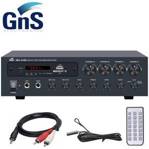 GNS 지앤에스 MA-540 4채널 320W 라디오 블루투스 미니 앰프 MA540