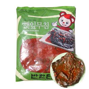 반찬단지 깻잎무침 4kg